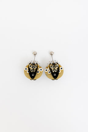 Orecchini Pailettes Ricamo Earrings