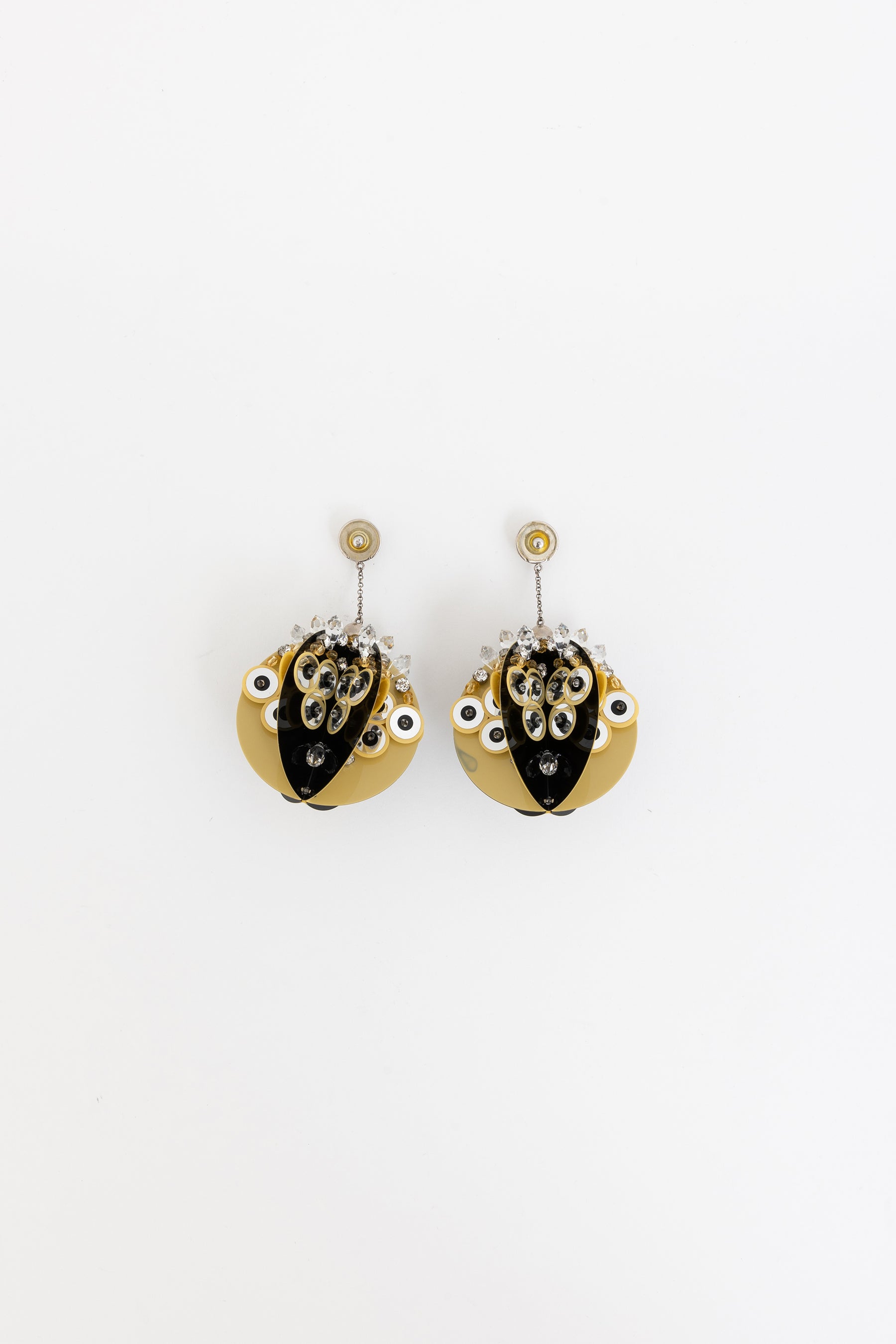 Orecchini Pailettes Ricamo Earrings