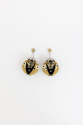 Orecchini Pailettes Ricamo Earrings