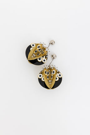 Orecchini Pailettes Ricamo Earrings