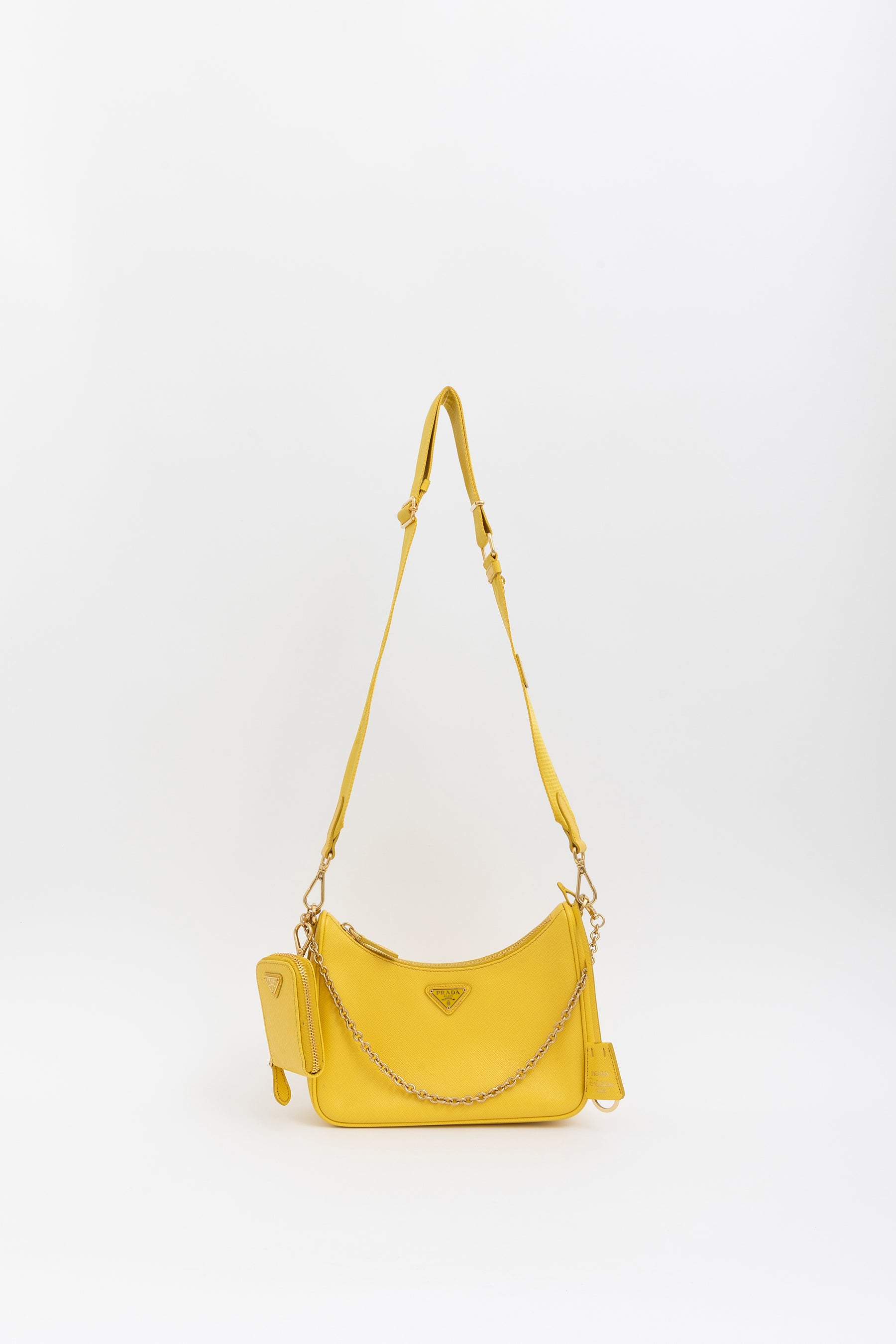 Re-Edition 2005 Saffiano Leather Shoulder Bag