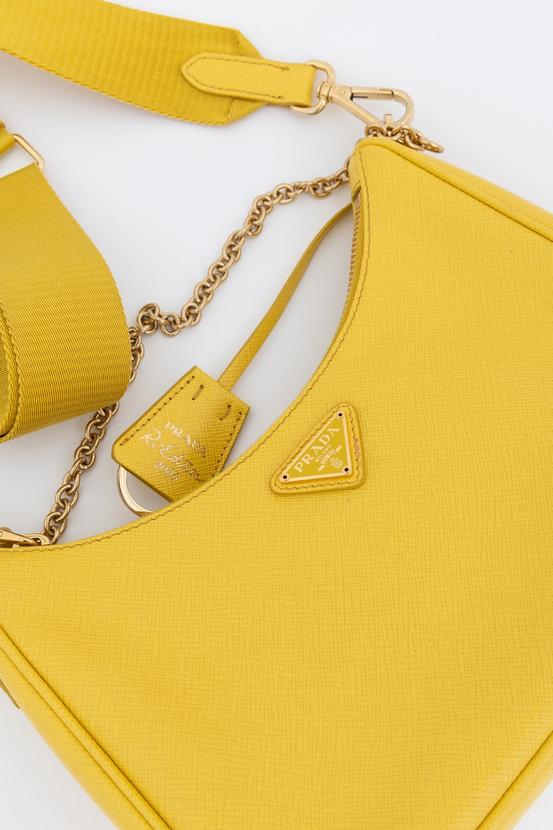 Re-Edition 2005 Saffiano Leather Shoulder Bag