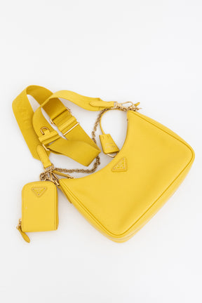 Re-Edition 2005 Saffiano Leather Shoulder Bag