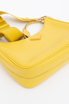 Re-Edition 2005 Saffiano Leather Shoulder Bag