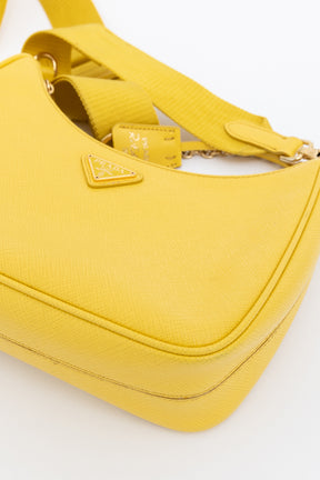 Re-Edition 2005 Saffiano Leather Shoulder Bag