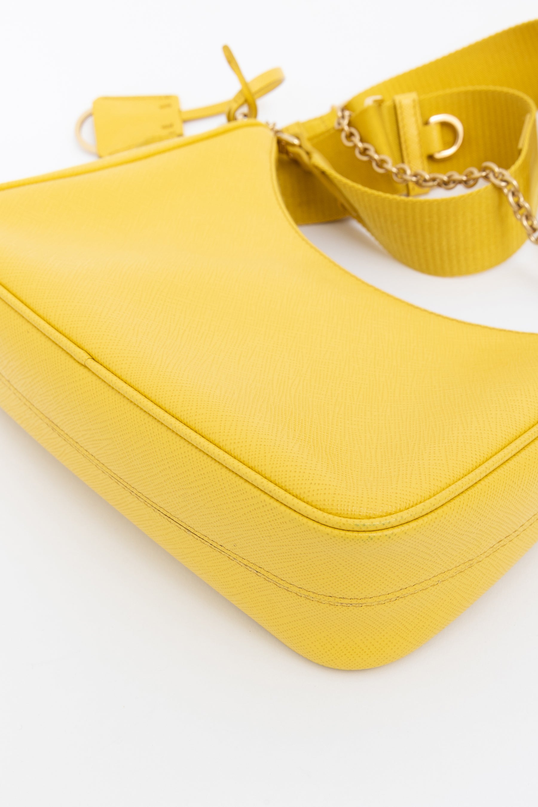 Re-Edition 2005 Saffiano Leather Shoulder Bag