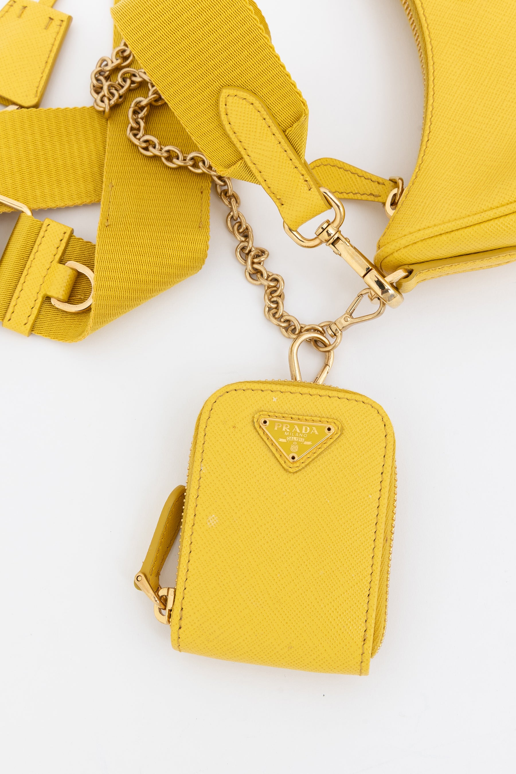 Re-Edition 2005 Saffiano Leather Shoulder Bag