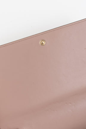 Guccissima Bow Flap Wallet on Chain