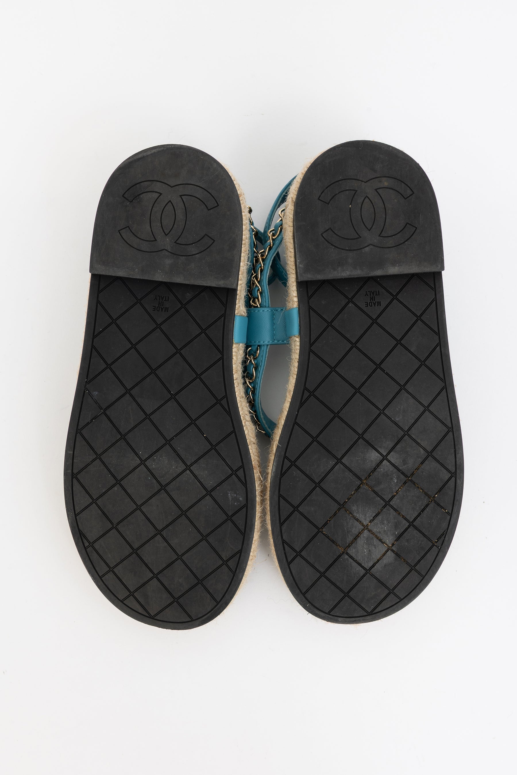 Chain Espadrille Thongs