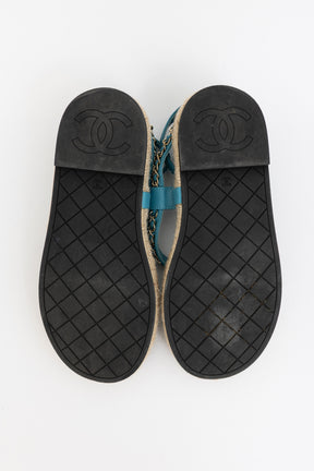 Chain Espadrille Thongs