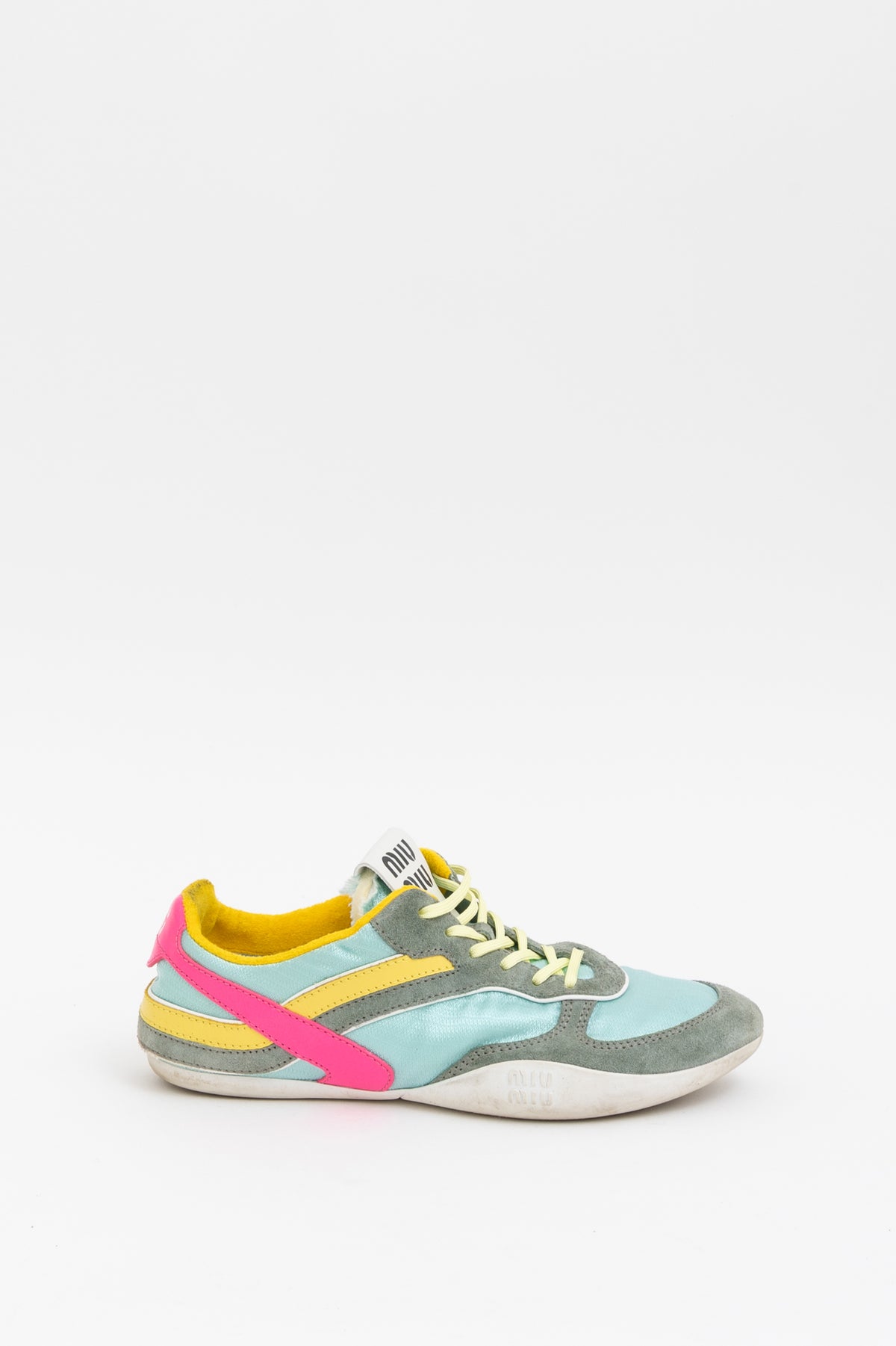 Gymnasium Technical Fabric and Suede Sneakers