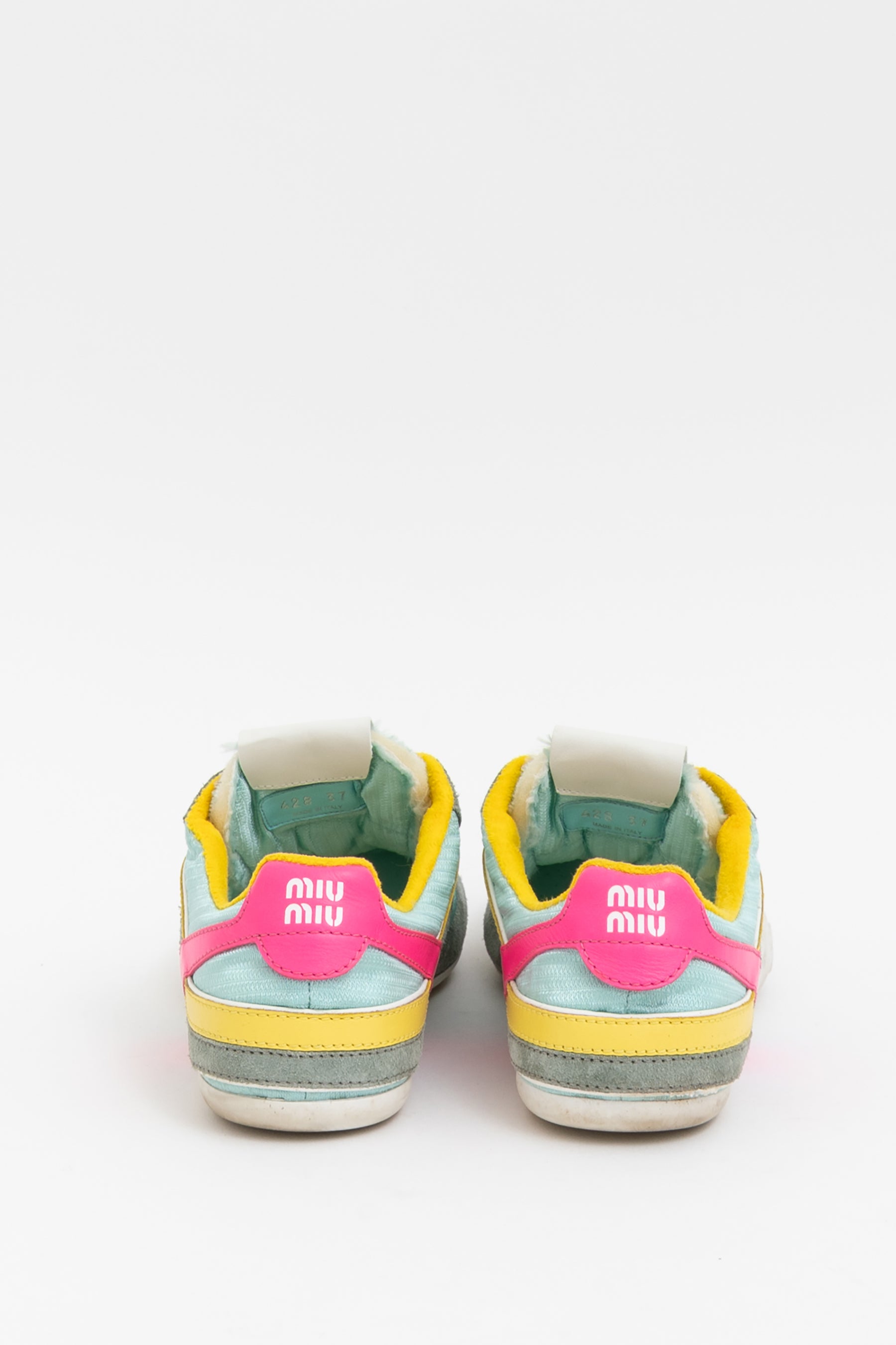 Gymnasium Technical Fabric and Suede Sneakers