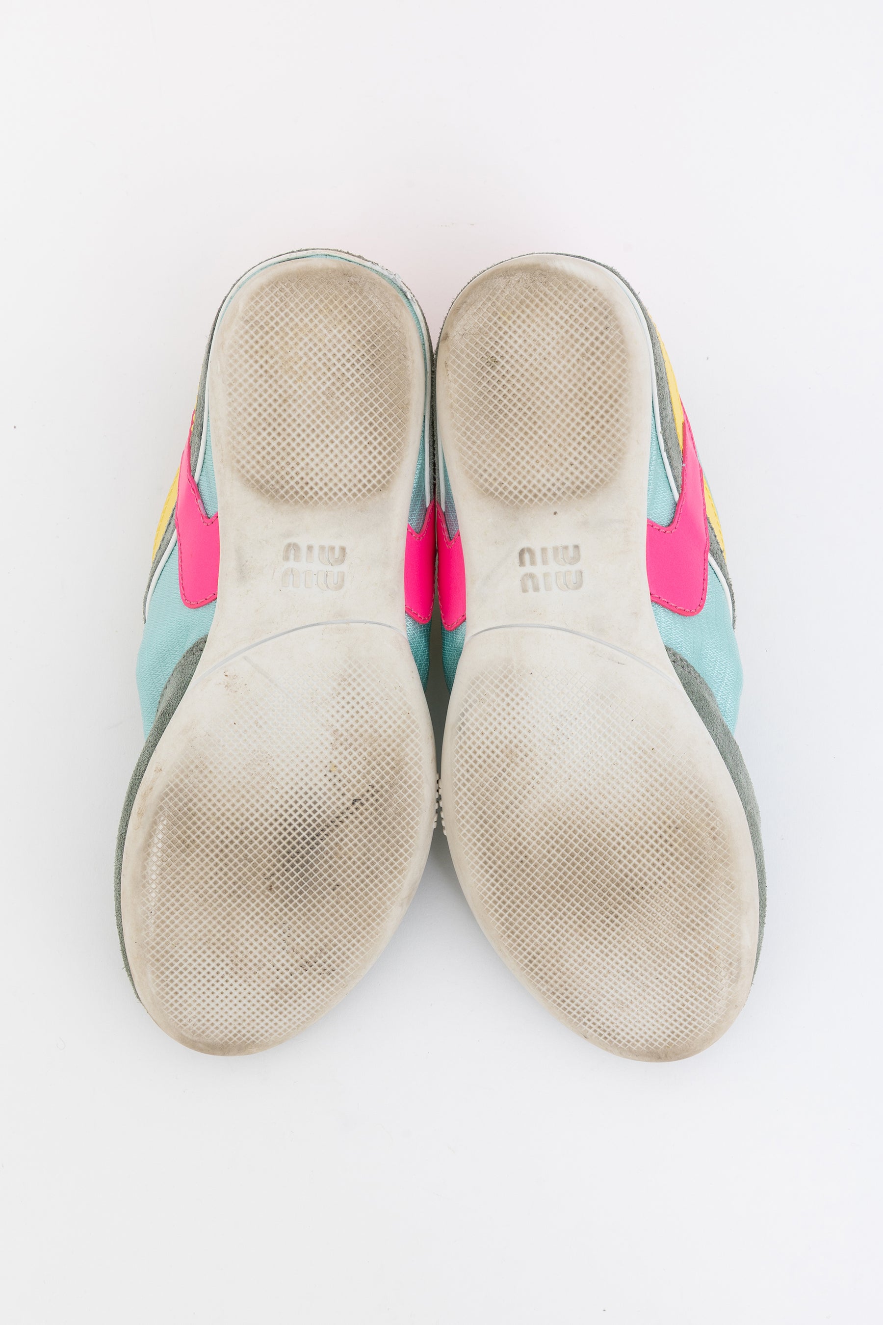 Gymnasium Technical Fabric and Suede Sneakers