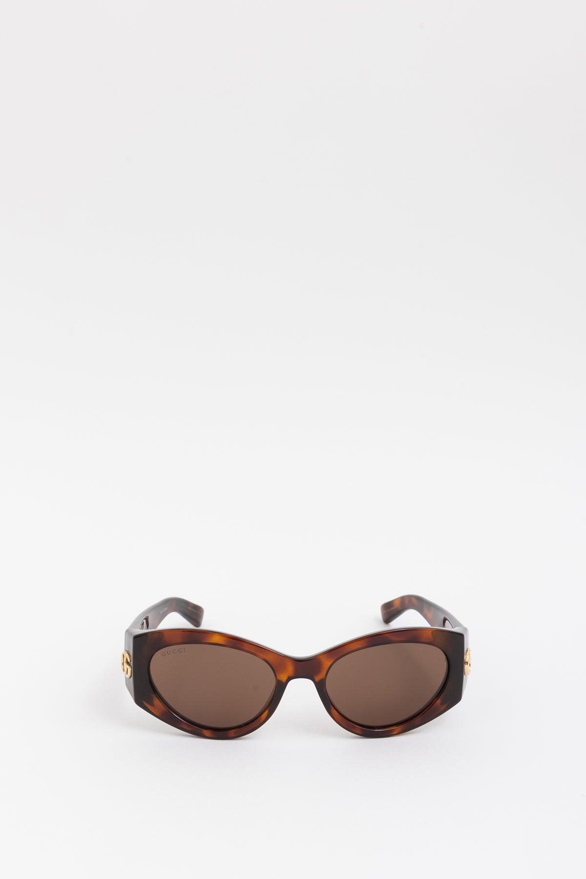 Tortoiseshell Cat-Eye Frame Sunglasses