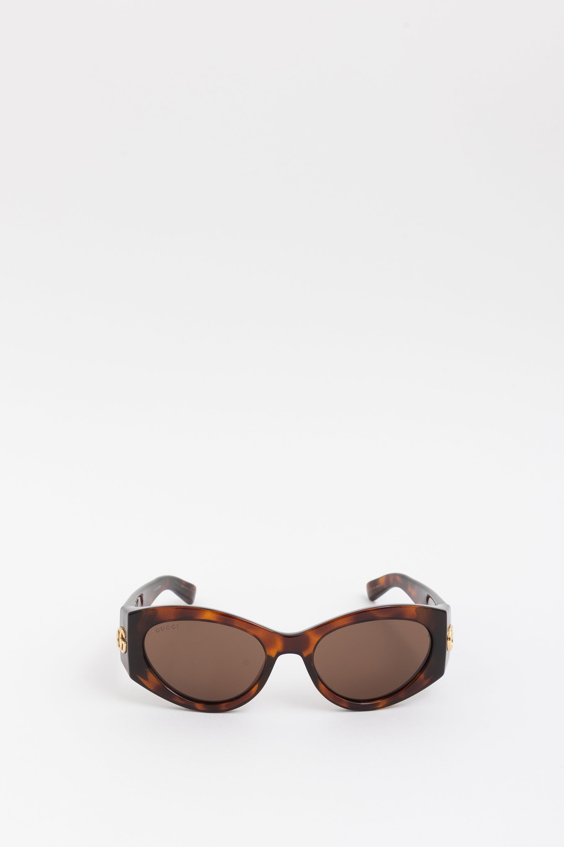 Tortoiseshell Cat-Eye Frame Sunglasses