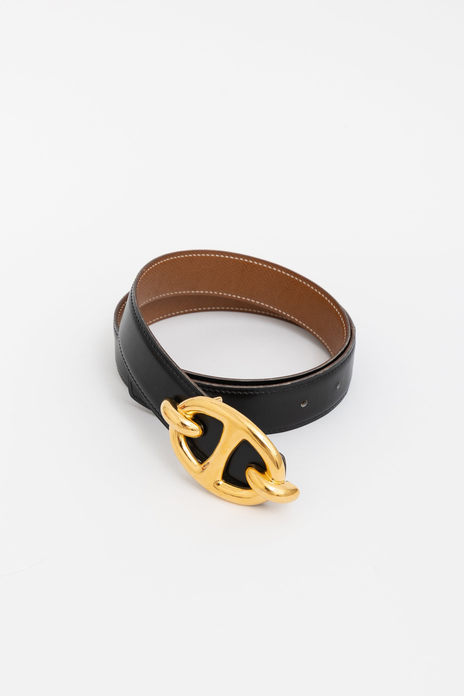 Chaîne d'Ancre Leather Belt