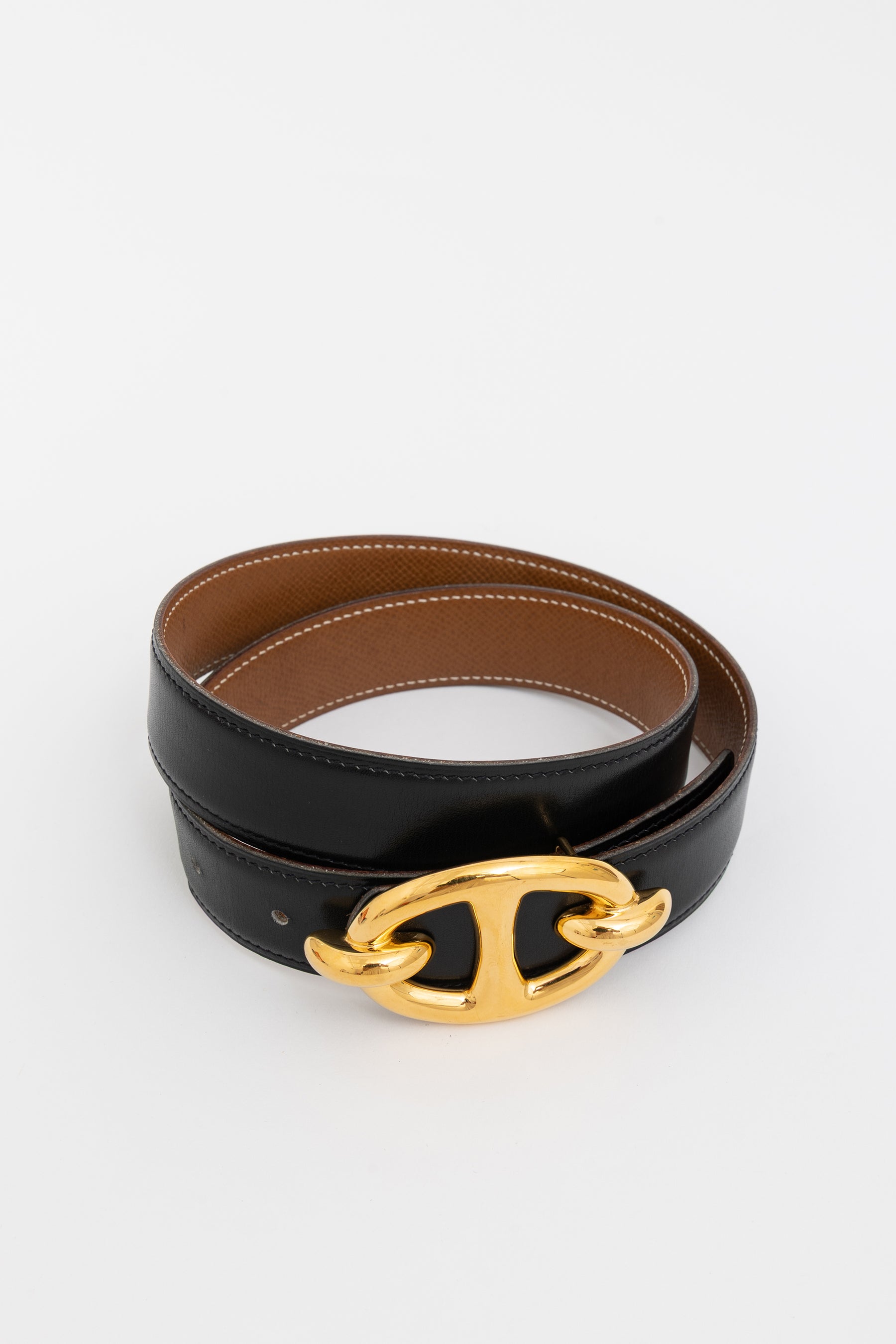 Chaîne d'Ancre Leather Belt