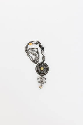 Vintage Coco Mark Beaded Necklace