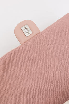 Stripe Jersey and Rope Flap Bag