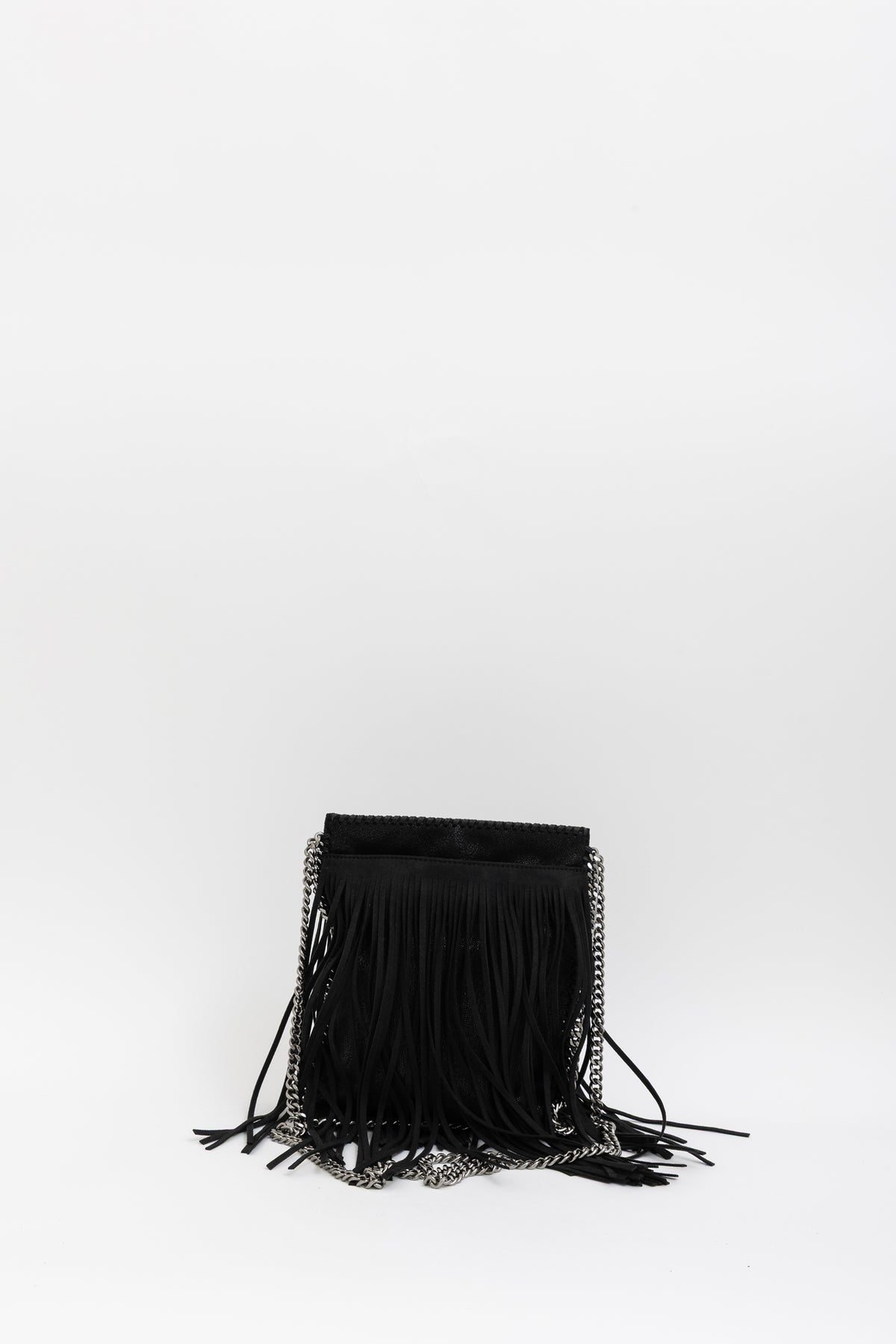Fringed Falabella Shoulder Bag