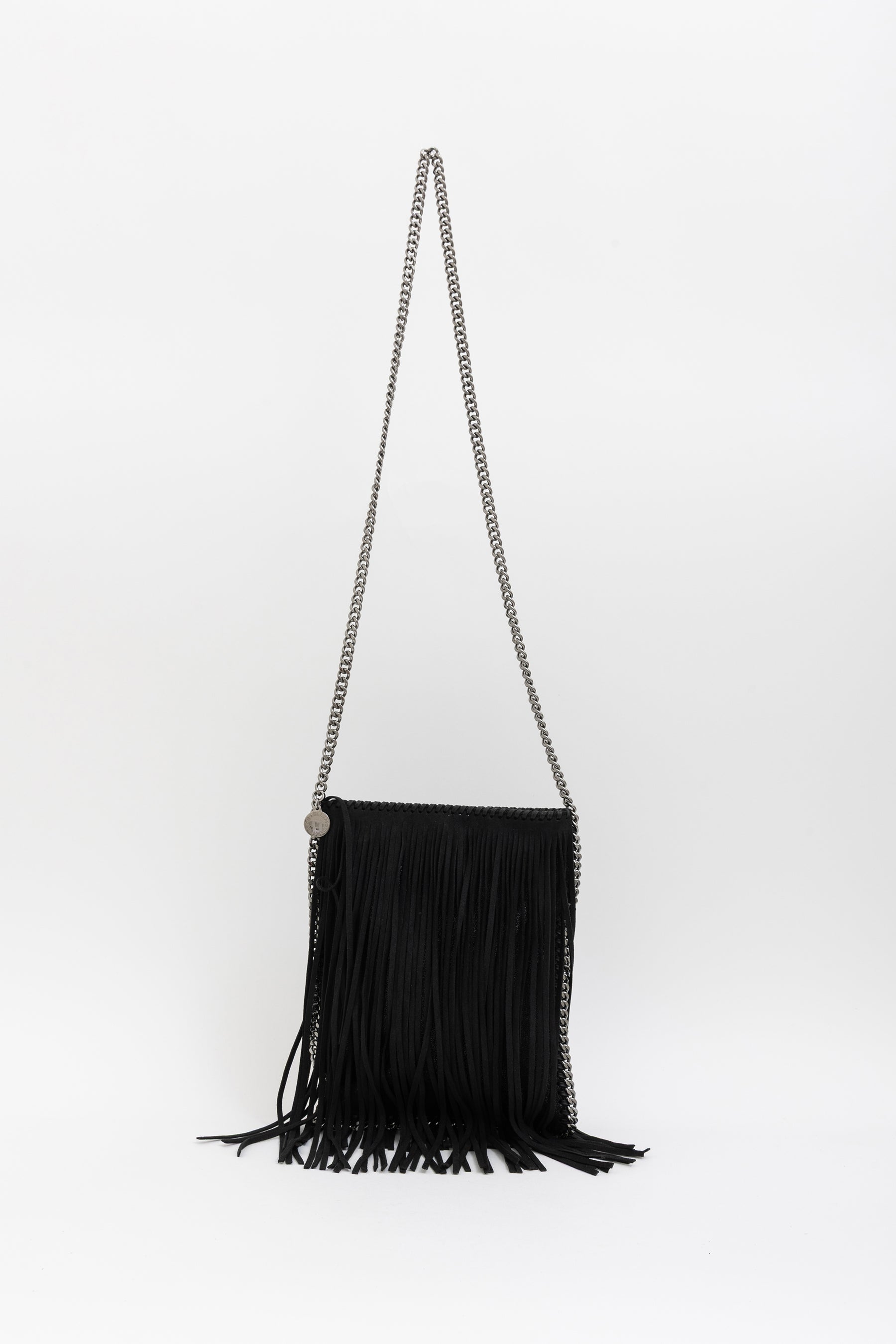 Fringed Falabella Shoulder Bag