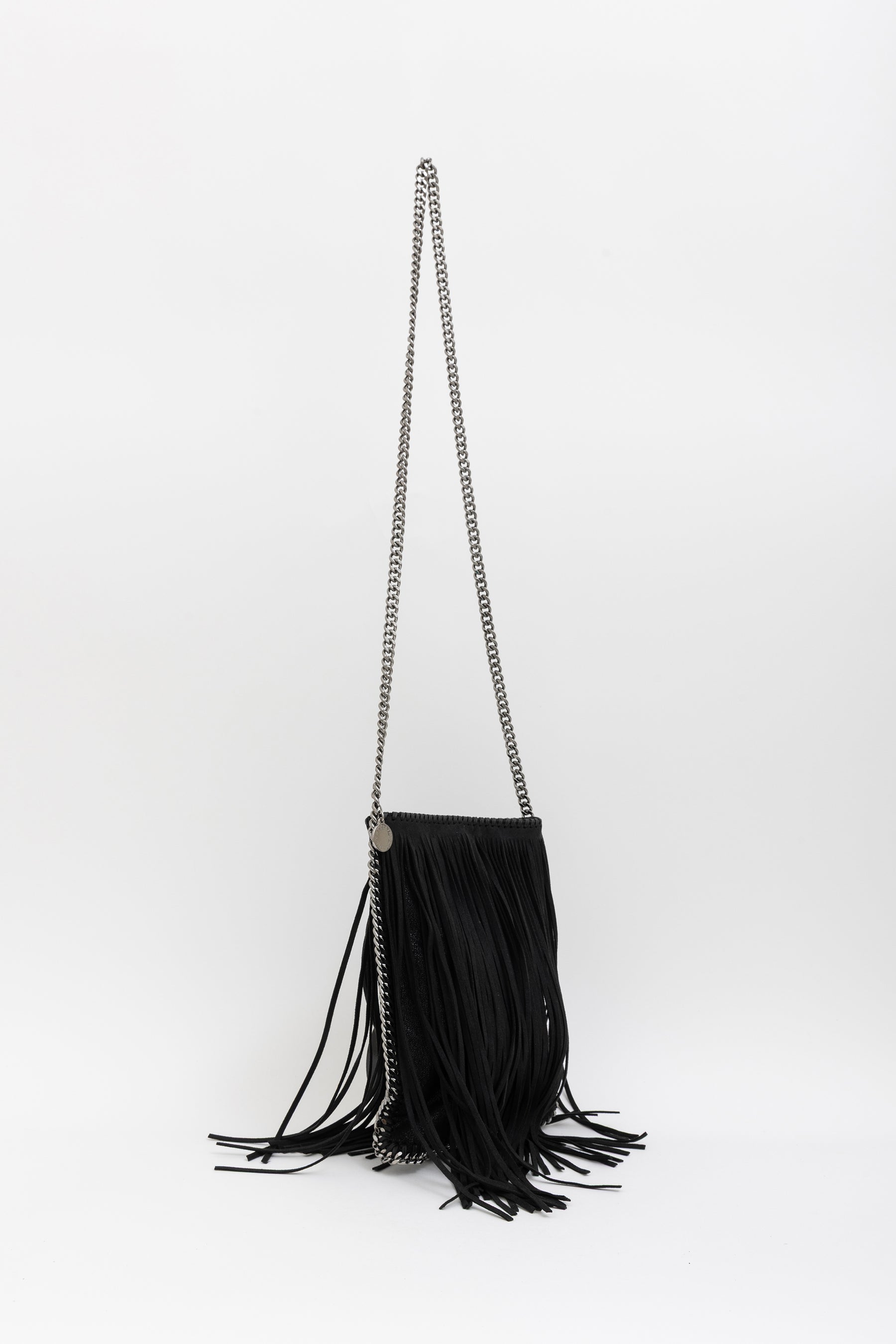 Fringed Falabella Shoulder Bag