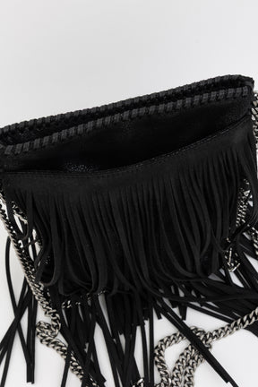 Fringed Falabella Shoulder Bag