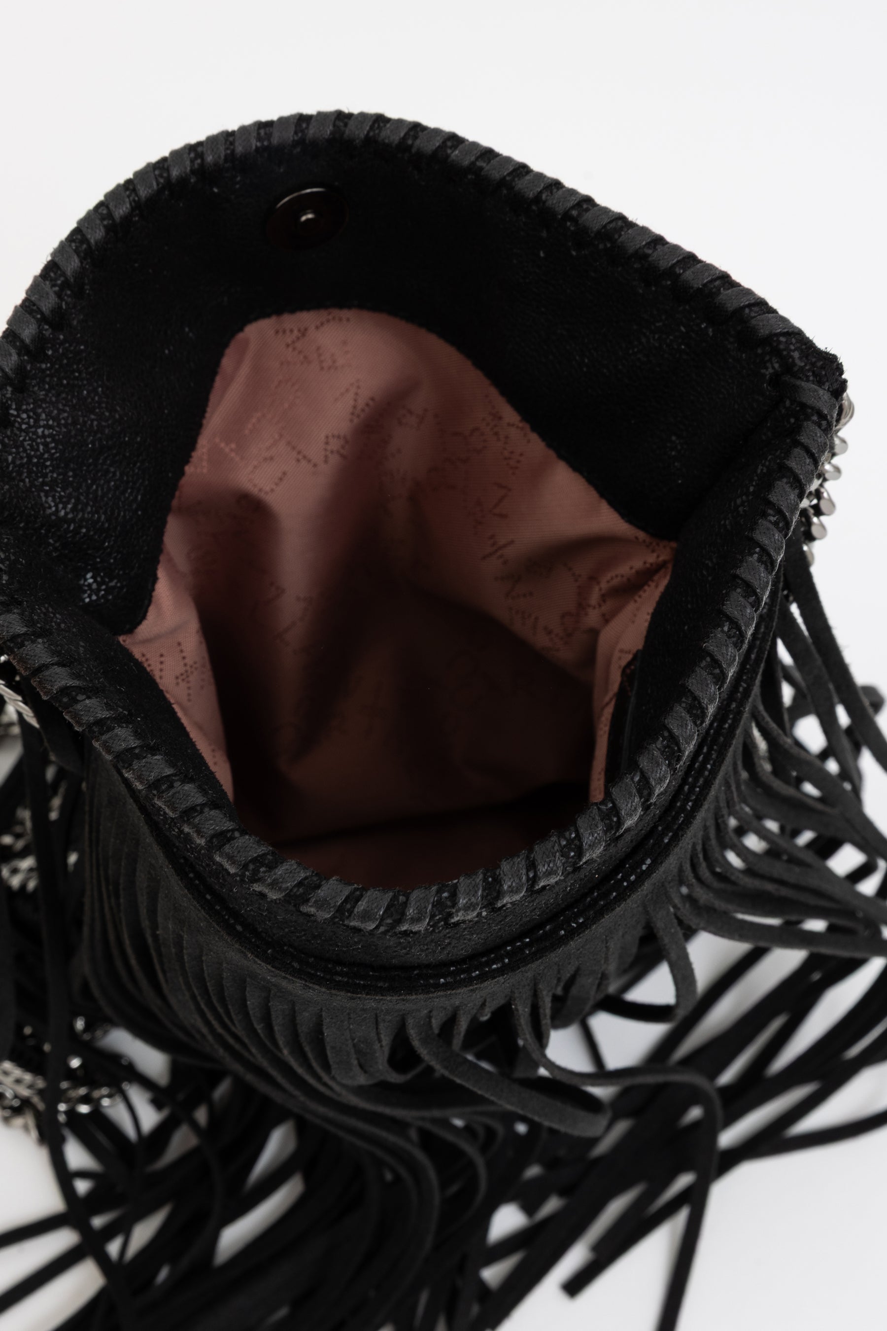 Fringed Falabella Shoulder Bag