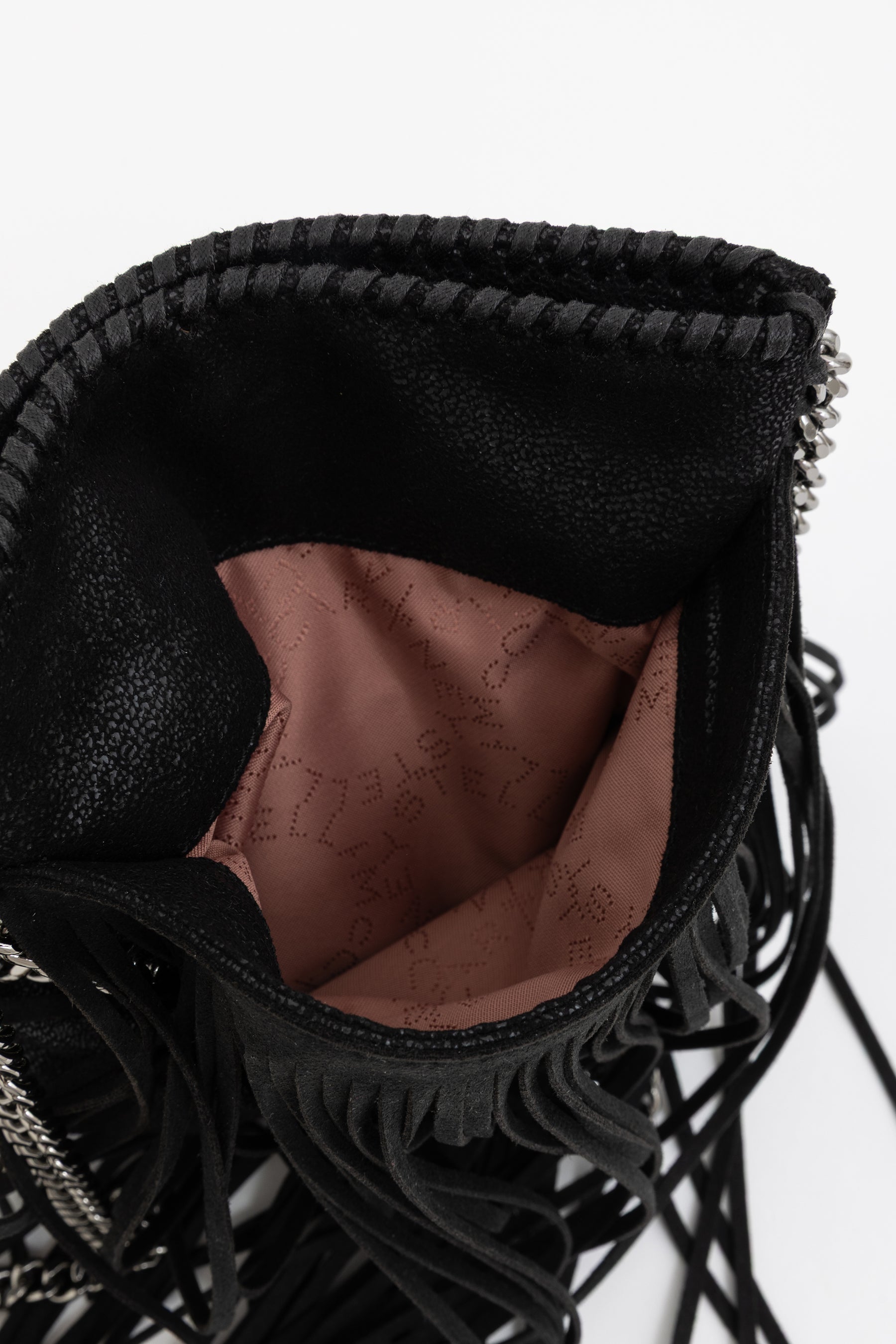 Fringed Falabella Shoulder Bag