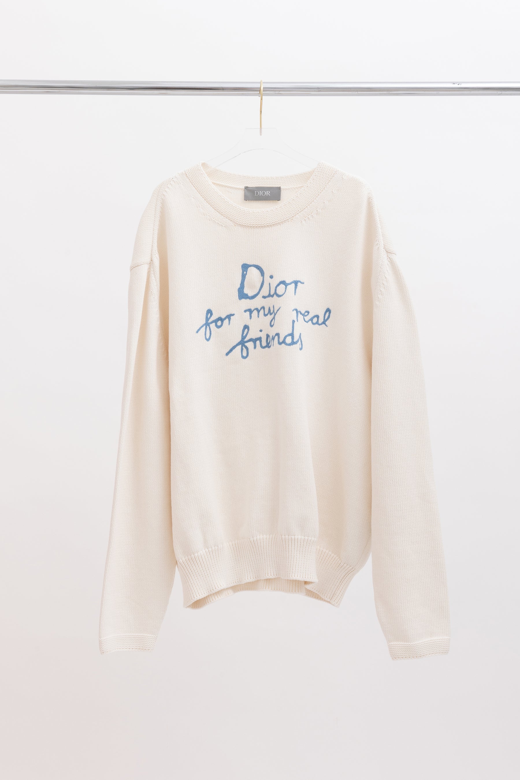 For My Real Friends Knit Sweater