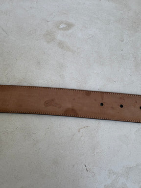 Gucci Black Leather Blondie Belt, 70