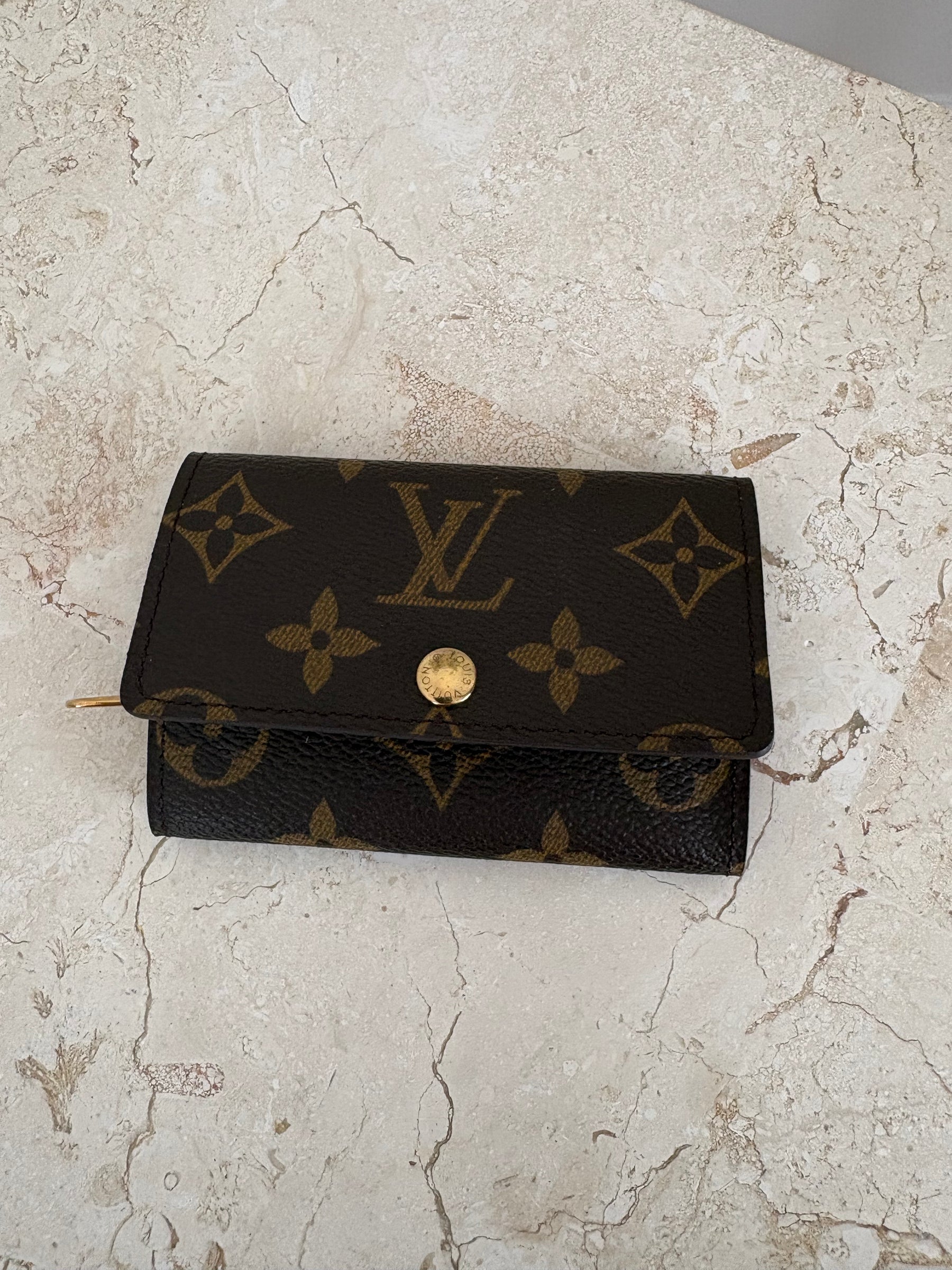 Louis Vuitton Canvas Monogram Key Wallet