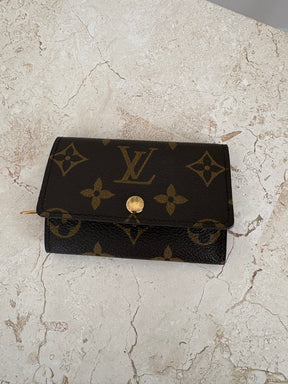 Louis Vuitton Canvas Monogram Key Wallet