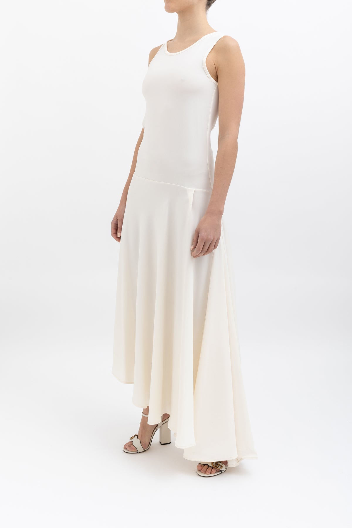 One Tier Maxi Dress