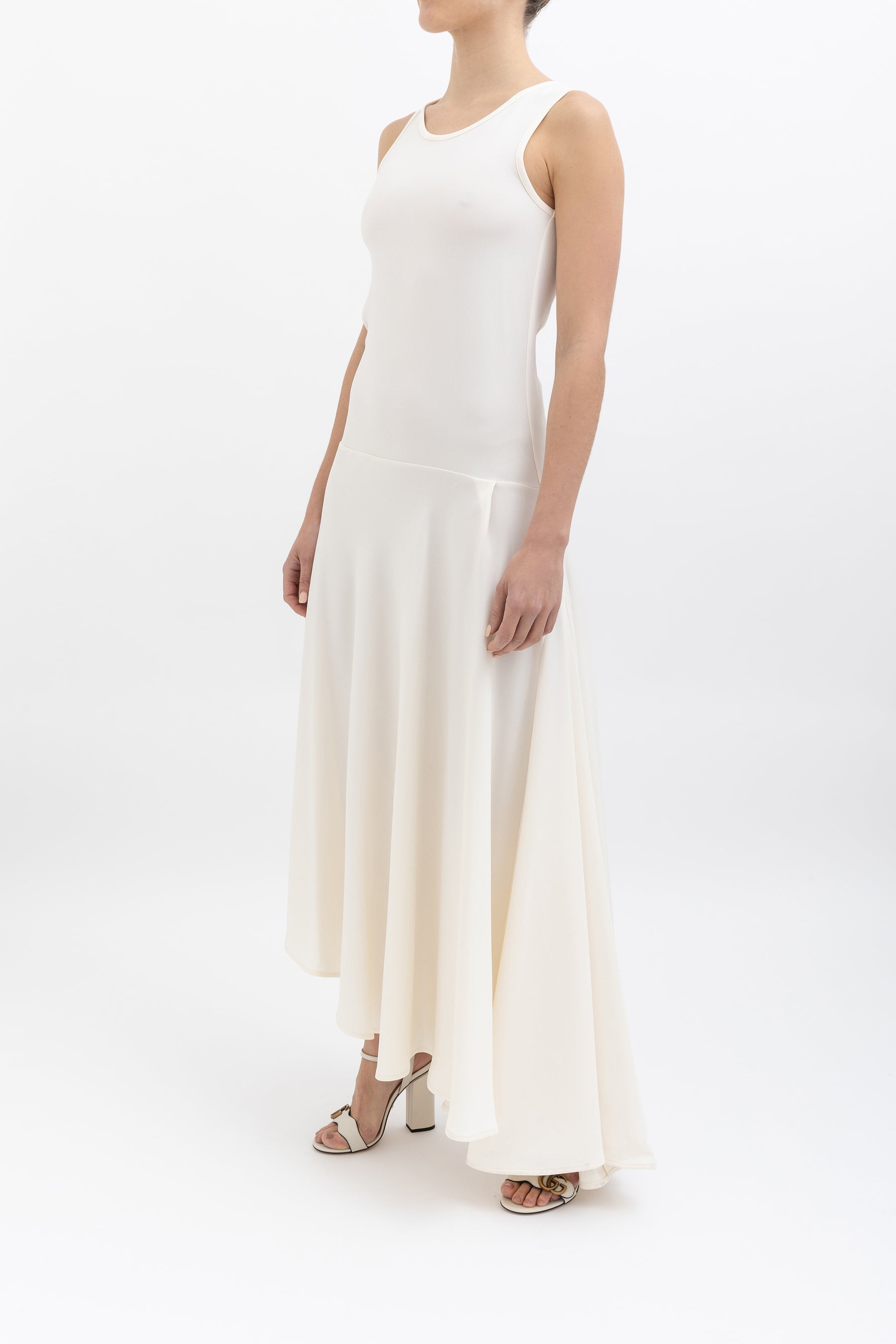 One Tier Maxi Dress