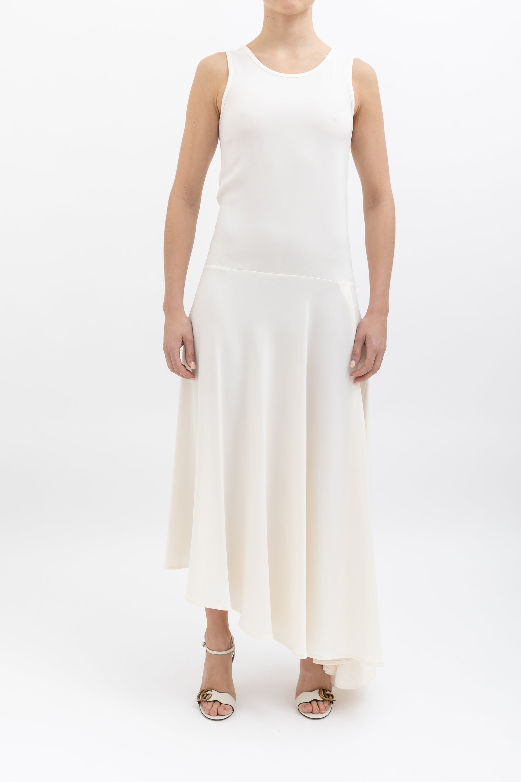 One Tier Maxi Dress