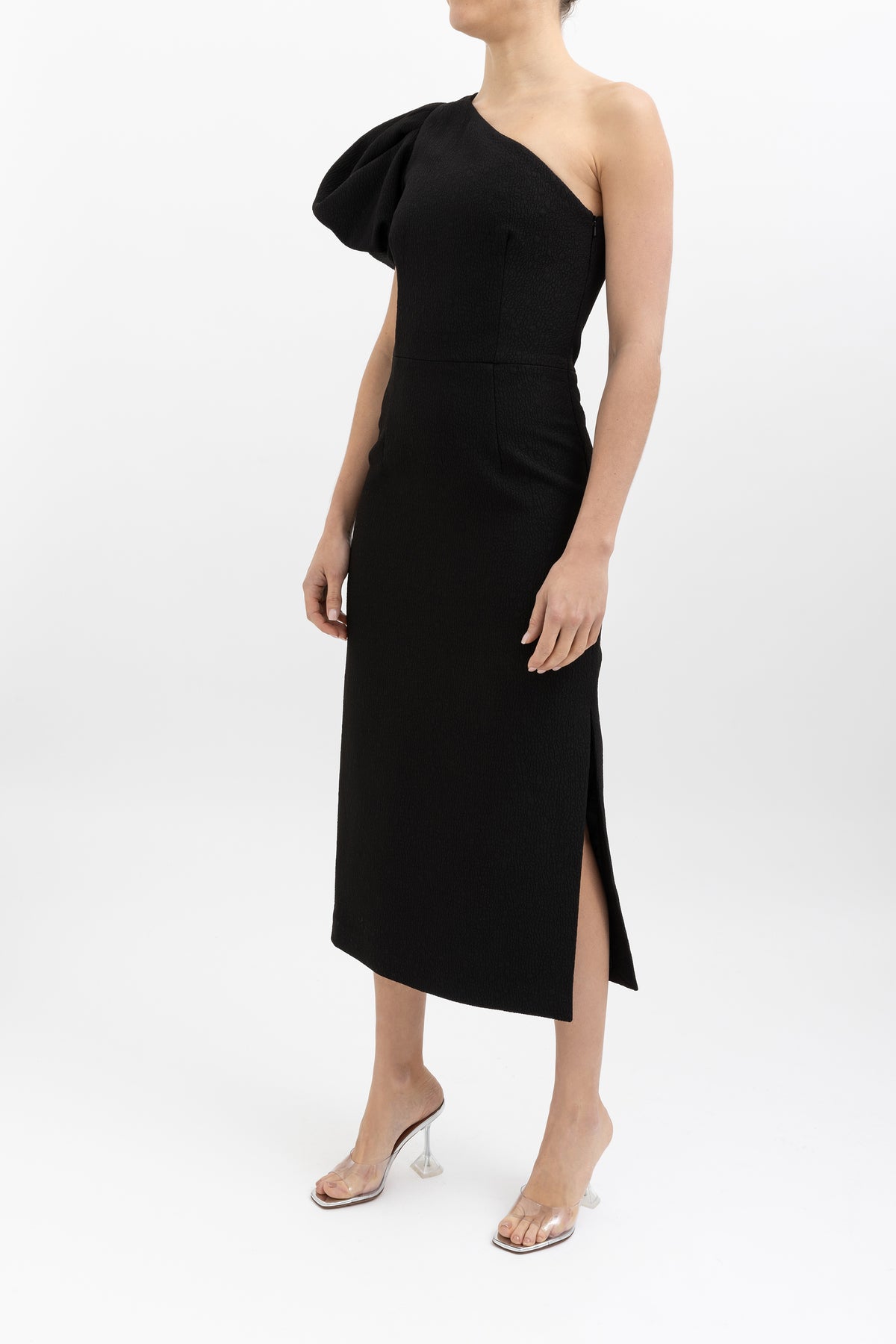 rebecca-vallance-black-natalia-one-sleeve-midi-dress-8-au-835b