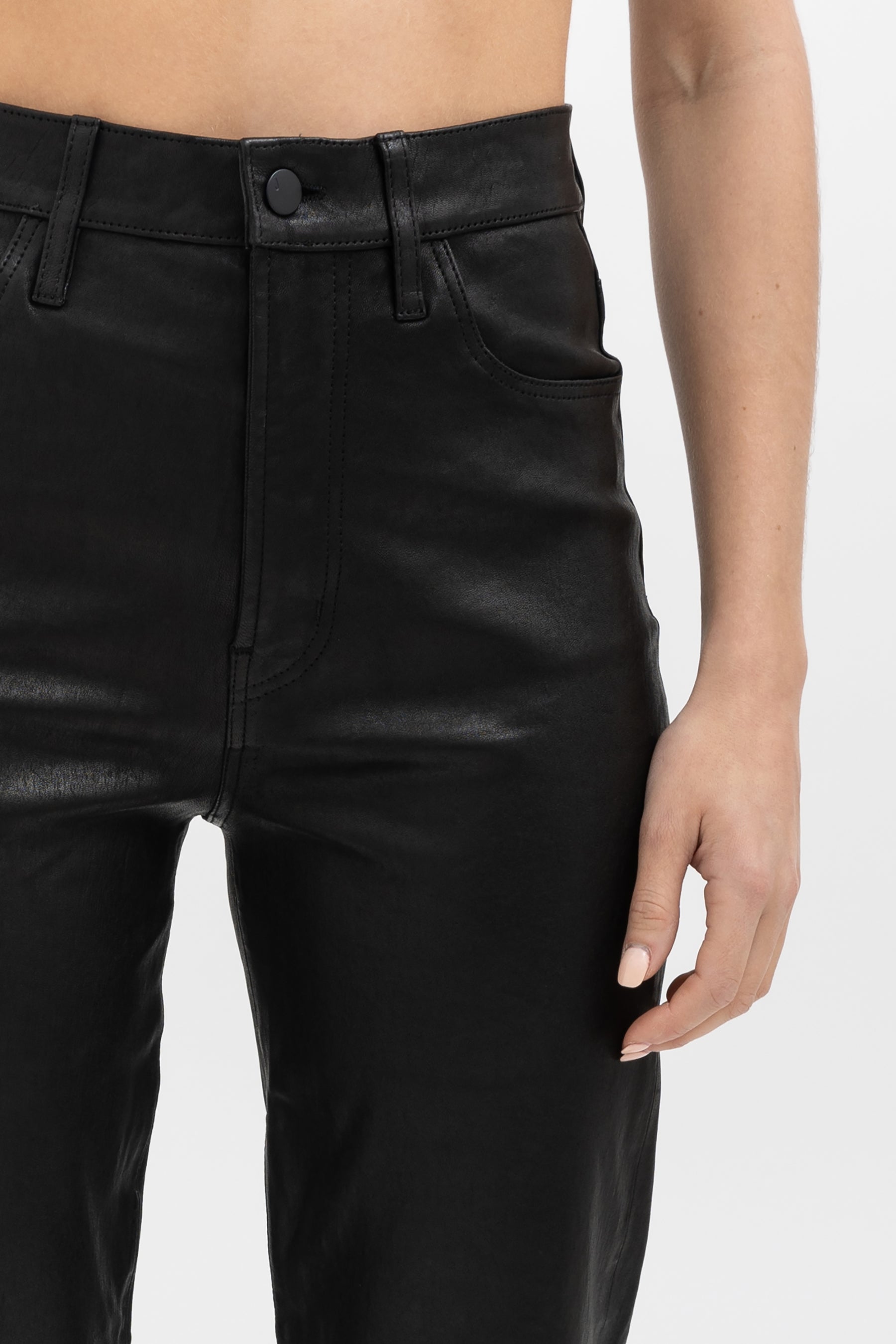 Jules Leather Jeans