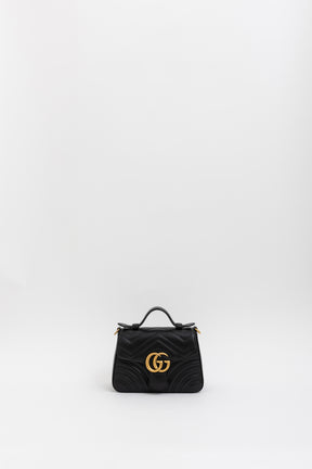 GG Marmont Mini Top Handle Bag