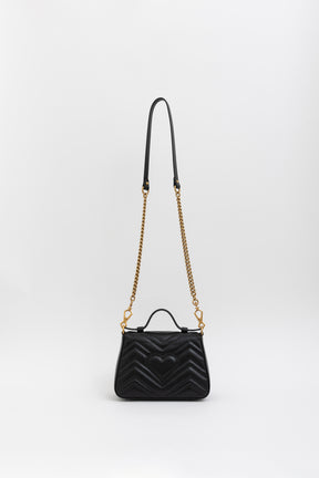 GG Marmont Mini Top Handle Bag