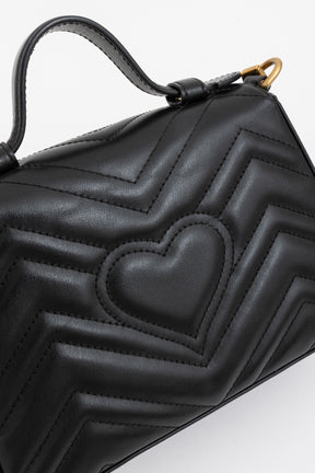 GG Marmont Mini Top Handle Bag