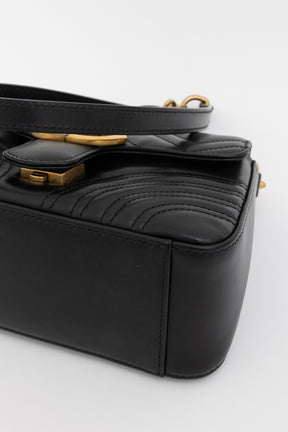 GG Marmont Mini Top Handle Bag