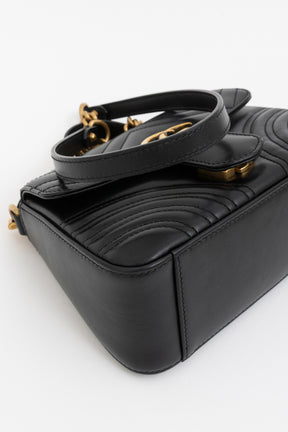 GG Marmont Mini Top Handle Bag