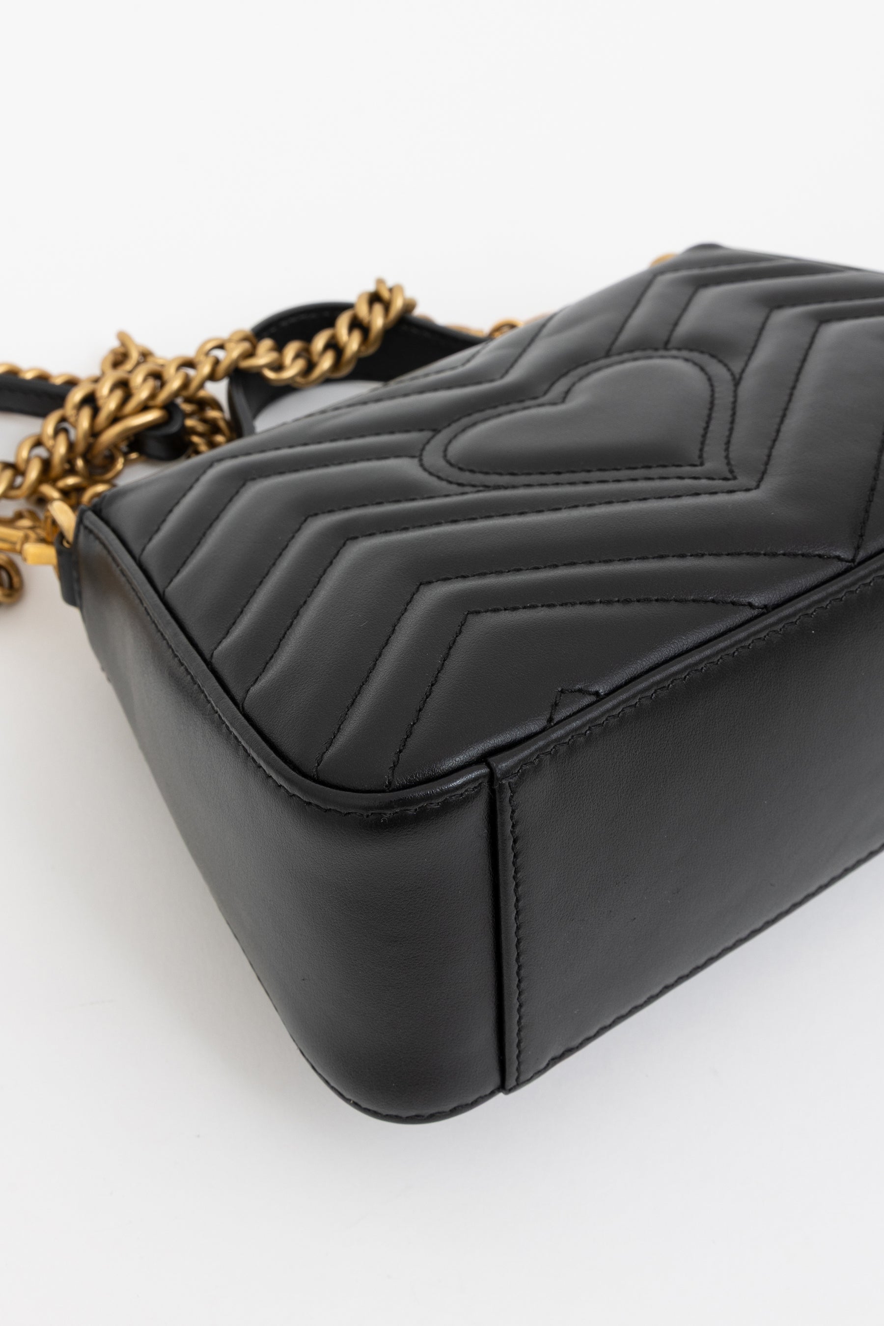 GG Marmont Mini Top Handle Bag