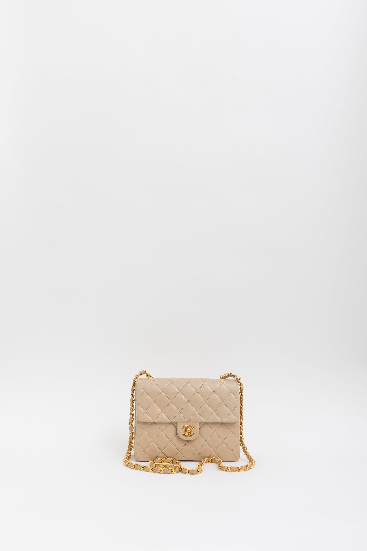 Vintage Mini Square Flap Bag