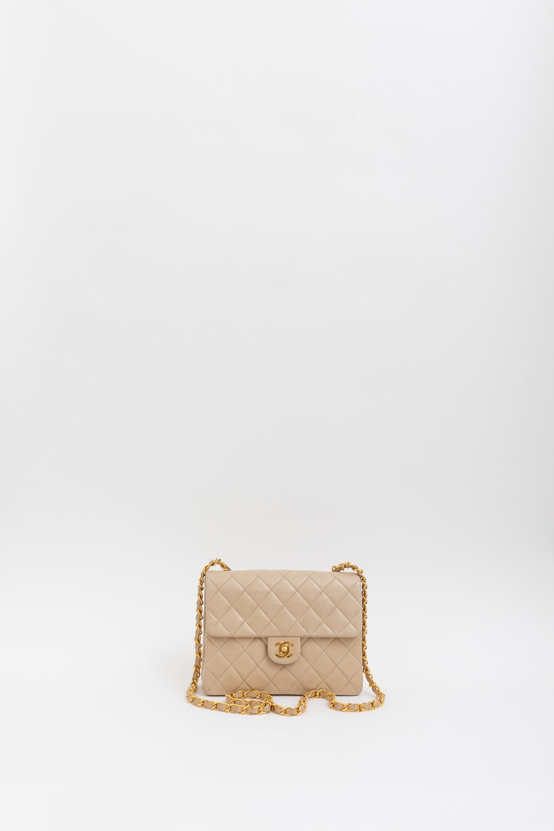 Vintage Mini Square Flap Bag
