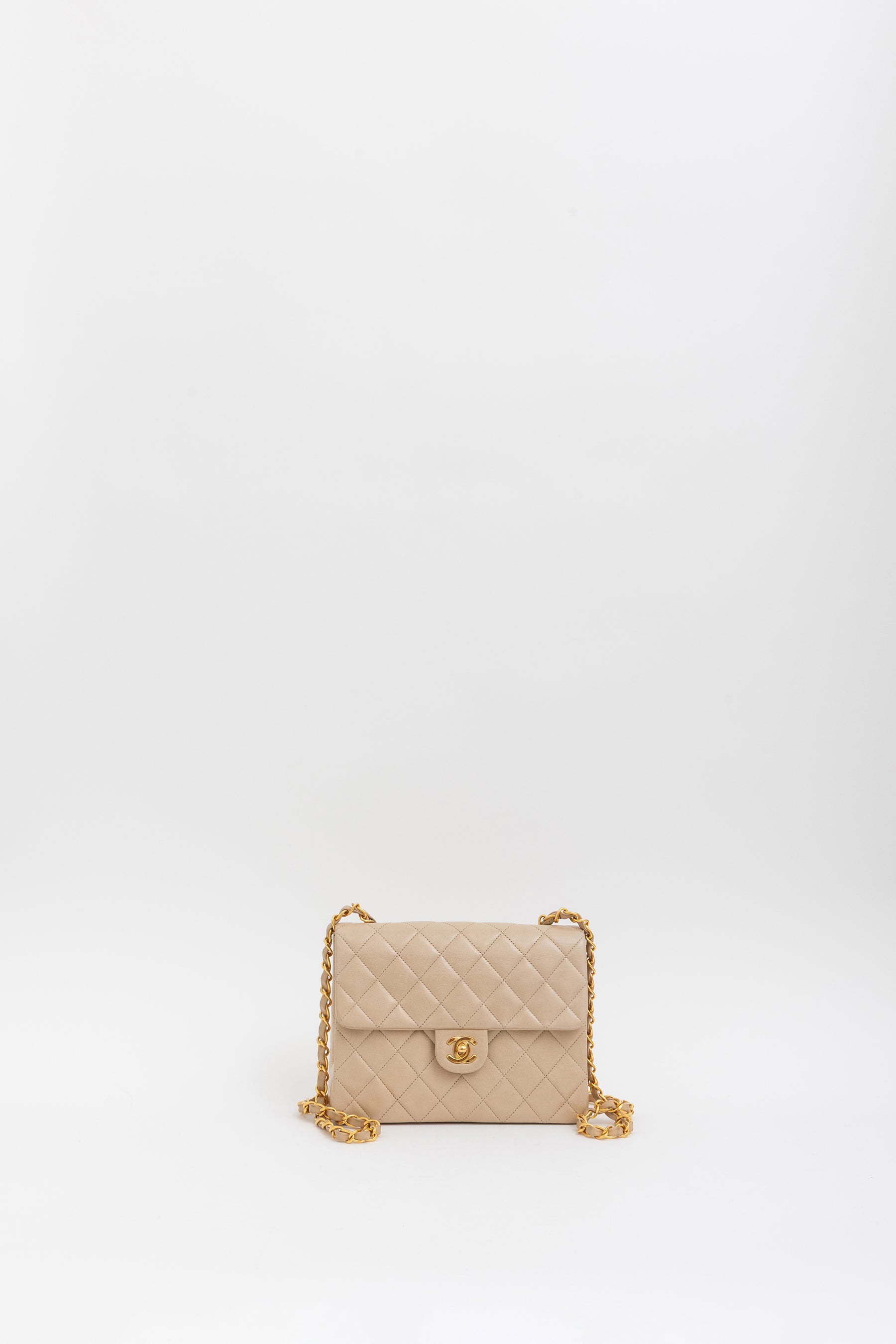 Vintage Mini Square Flap Bag