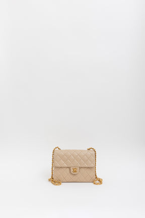 Vintage Mini Square Flap Bag