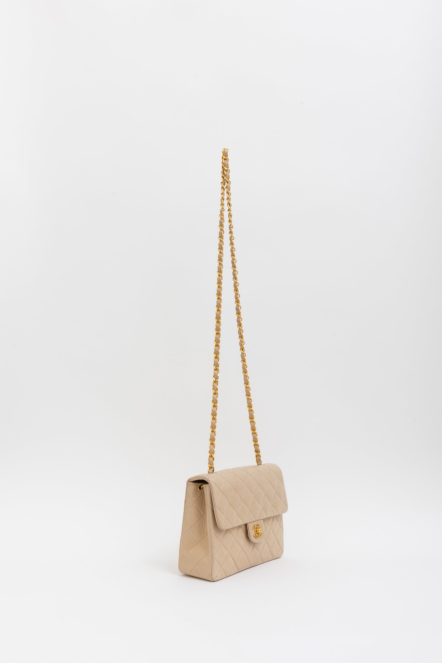 Vintage Mini Square Flap Bag