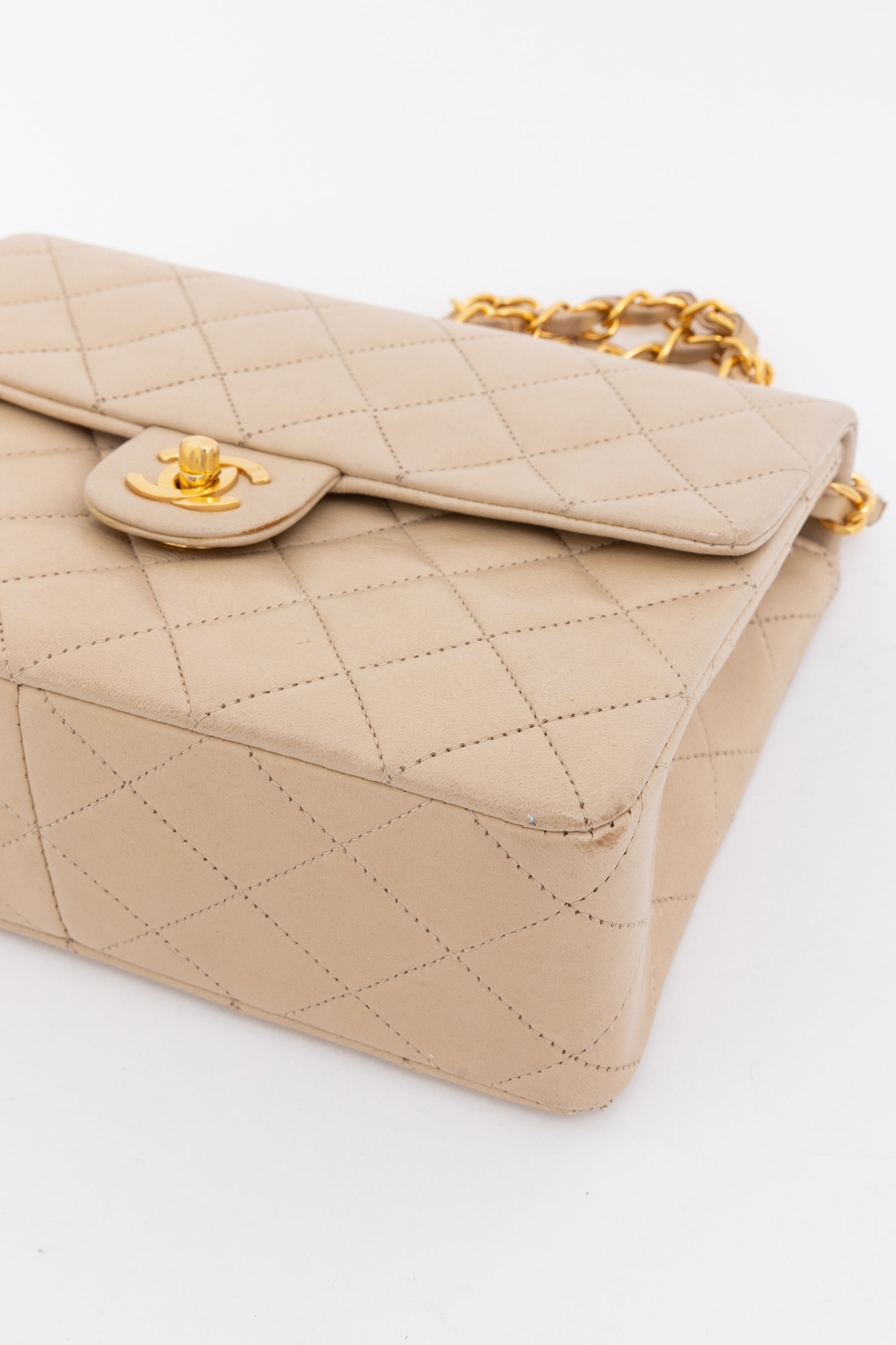 Vintage Mini Square Flap Bag